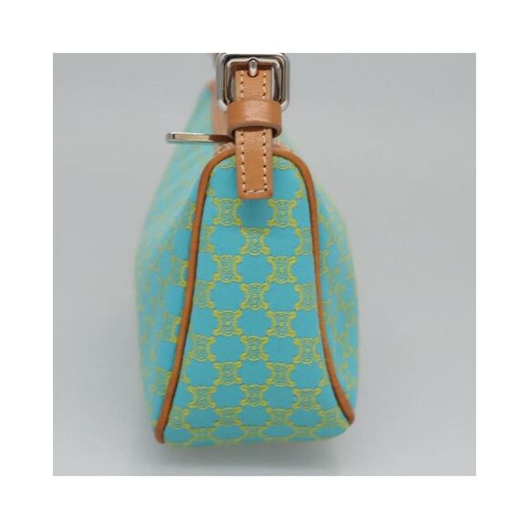 Pre Loved Celine Macadam Women Blue Clutches - Picture 5 of 8